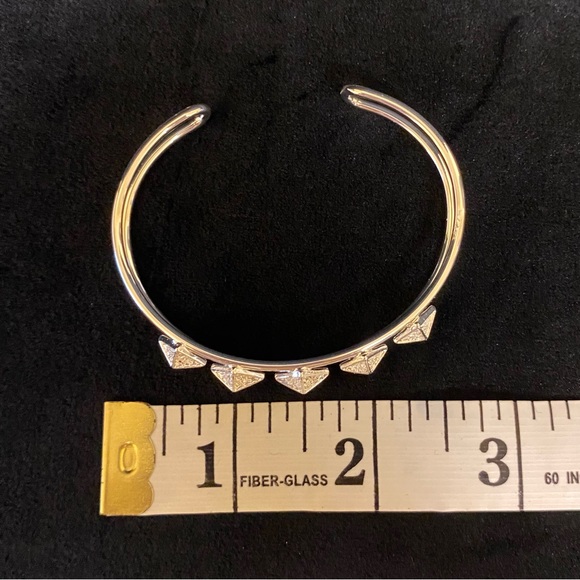 Bomb Party Elevated Fall Stack set of 3 Bracelets Silver Plating - Picture 4 of 8